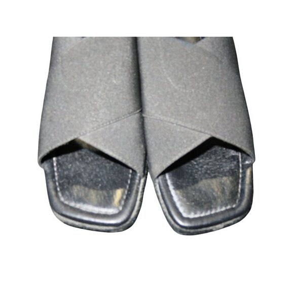 Donald J. Pliner Bosna Made On the Beaches of Spain Criss Cross Wedges size 8 - Picture 2 of 7